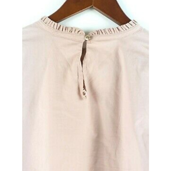 Vince Camuto Pink Cotton Blend Blouse - Picture 5 of 5